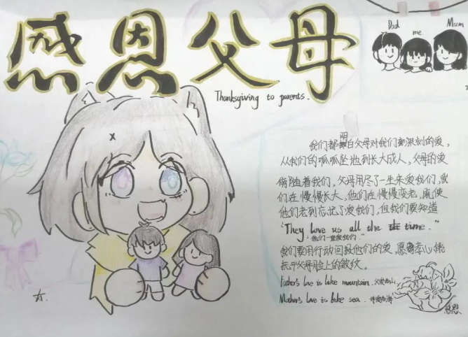 初中部 I 感恩父母 從我做起